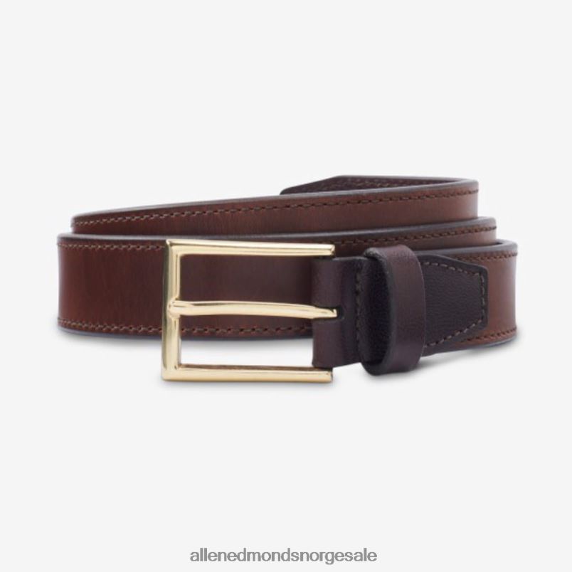 nei Allen Edmonds unisex cyrus avenue kjolebelte mørk snusbrun 64B6Z307