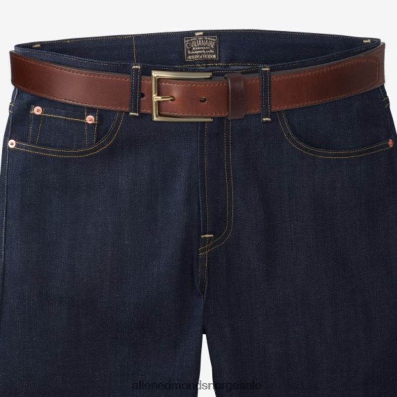 nei Allen Edmonds unisex cyrus avenue kjolebelte mørk snusbrun 64B6Z307