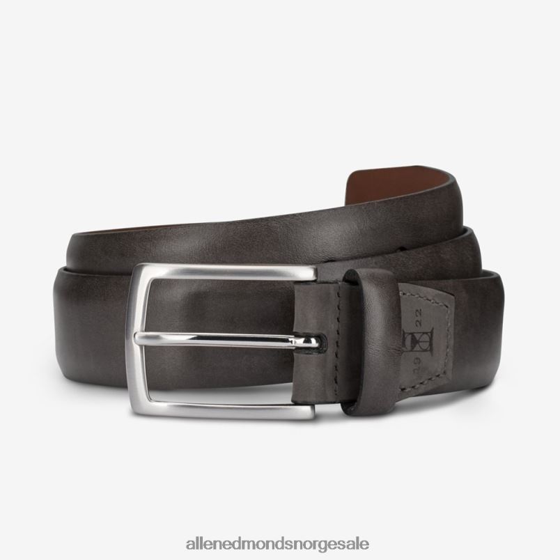 nei Allen Edmonds unisex glass avenue kjole belte karbongrå 64B6Z557