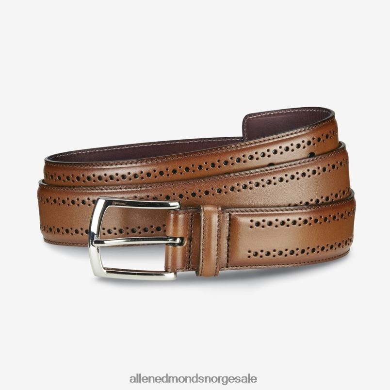 nei Allen Edmonds unisex manistee kjole belte valnøtt brun 64B6Z541