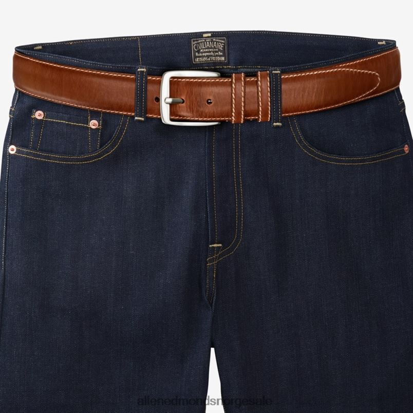 nei Allen Edmonds unisex yukon casual chromexcel lærbelte brun 64B6Z565