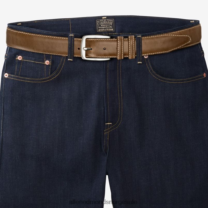 nei Allen Edmonds unisex yukon casual chromexcel lærbelte naturlig 64B6Z304