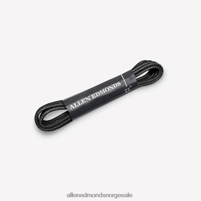 nei Allen Edmonds unisex små runde glaserte erstatningslisser svart 21 64B6Z638