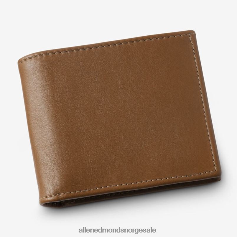 nei Allen Edmonds unisex rfid vachetta executive bifold lommebok valnøtt brun 64B6Z401
