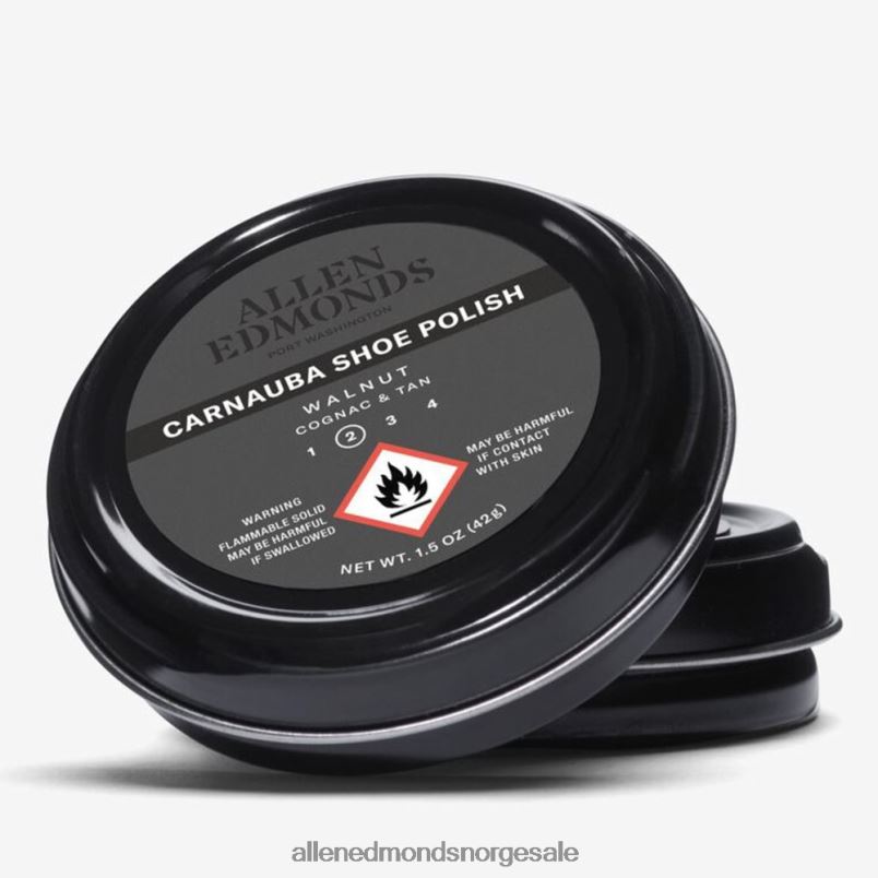 nei Allen Edmonds unisex carnaubavoks polish valnøtt brun 64B6Z619