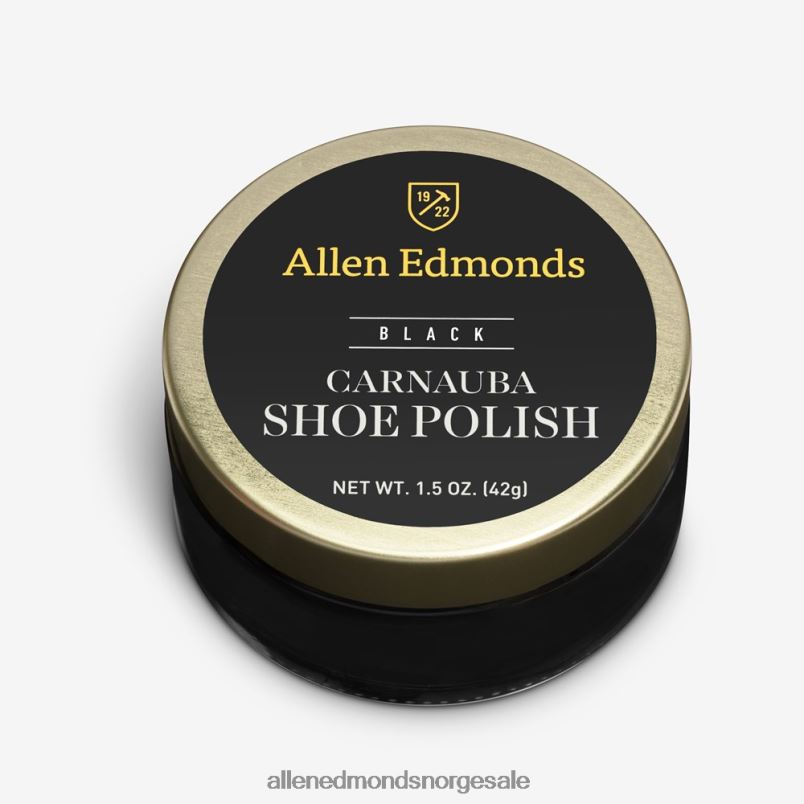 nei Allen Edmonds unisex reisestørrelse carnaubavoks polish svart 64B6Z409