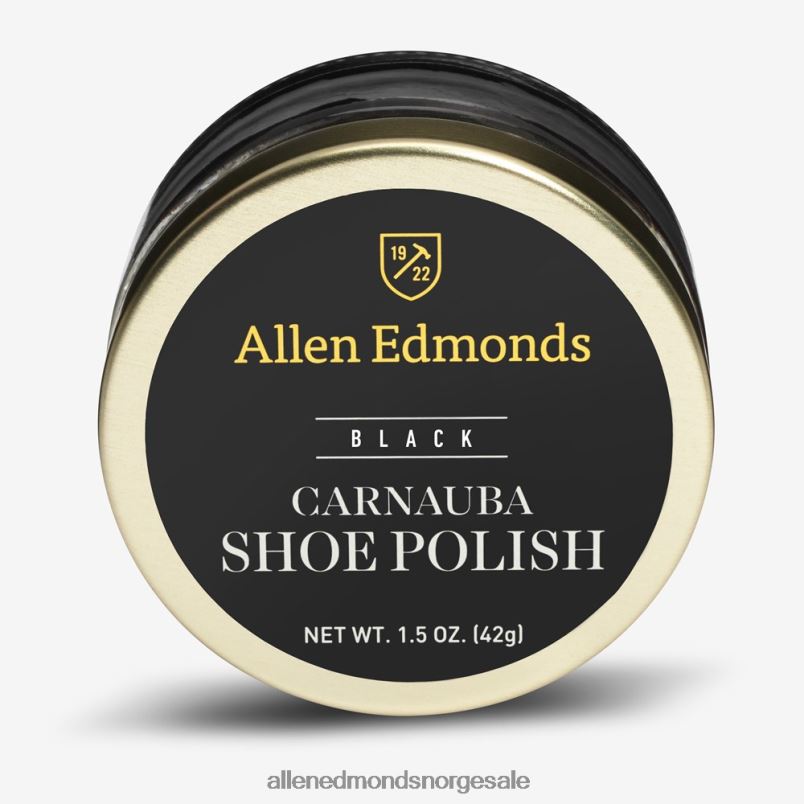 nei Allen Edmonds unisex reisestørrelse carnaubavoks polish svart 64B6Z409