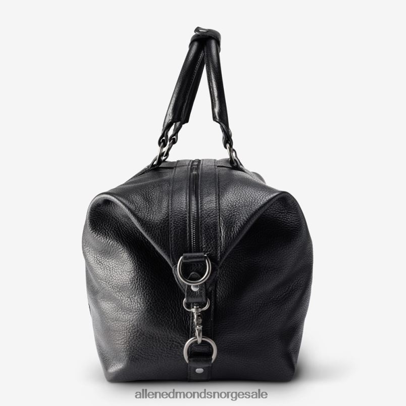 nei Allen Edmonds unisex duffelbag i skinn Svart lær 64B6Z309