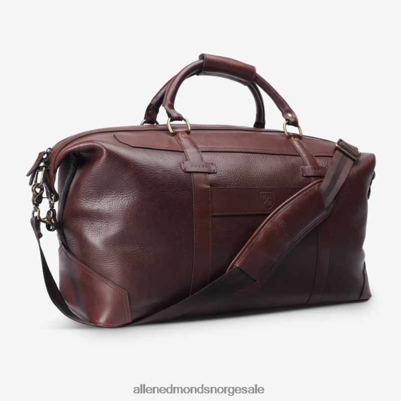 nei Allen Edmonds unisex sadelskinnkolleksjon - duffle bag chili 64B6Z590