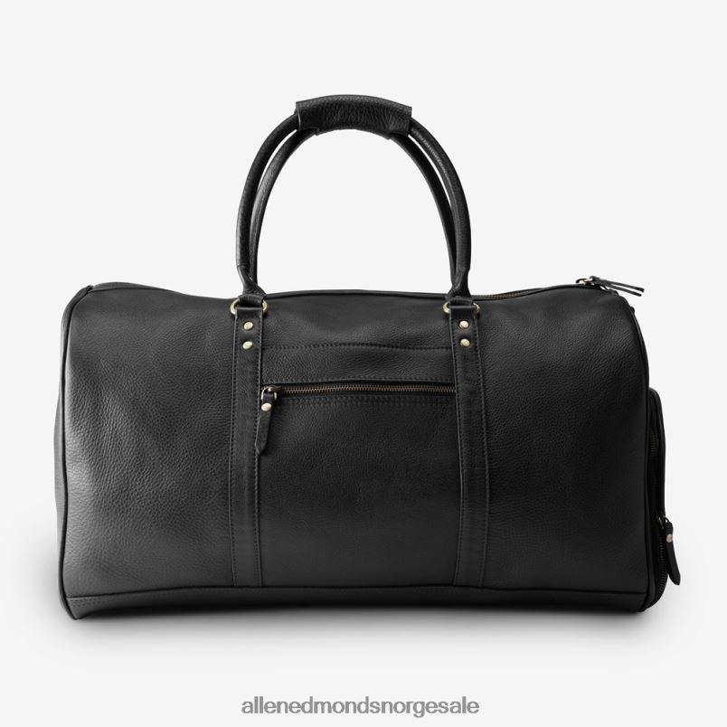 nei Allen Edmonds unisex skinn weekender Svart lær 64B6Z330
