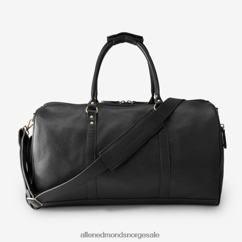nei Allen Edmonds unisex skinn weekender Svart lær 64B6Z330