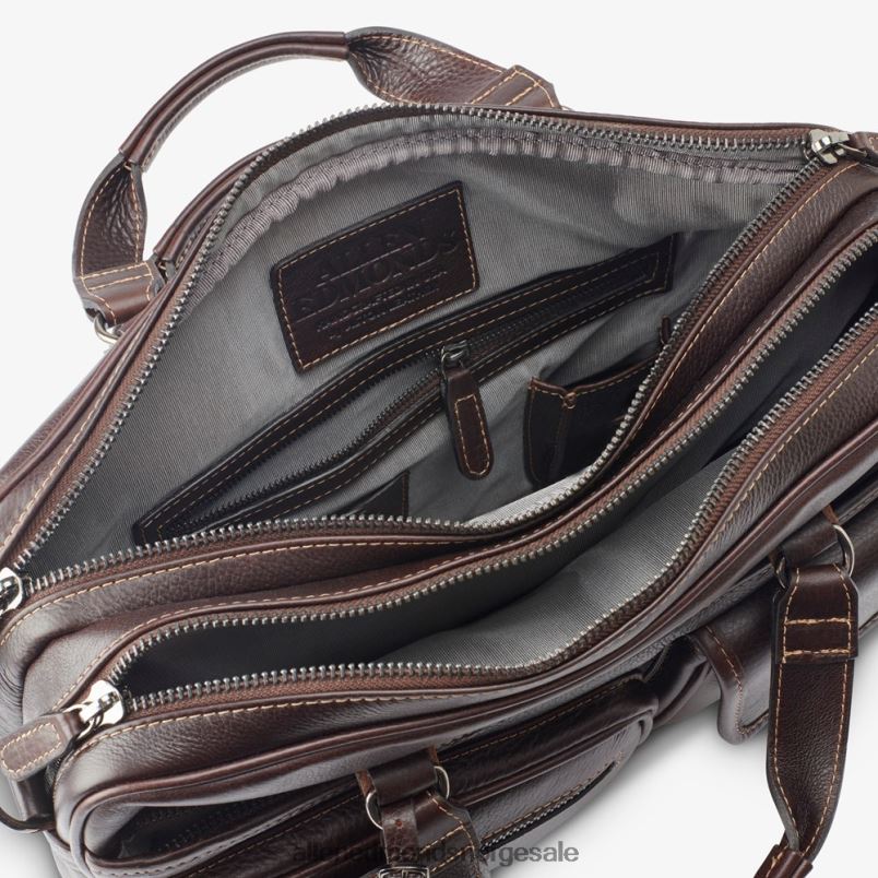 nei Allen Edmonds unisex amerikansk kornsamling - koffert med flere lommer mørkebrun 64B6Z400