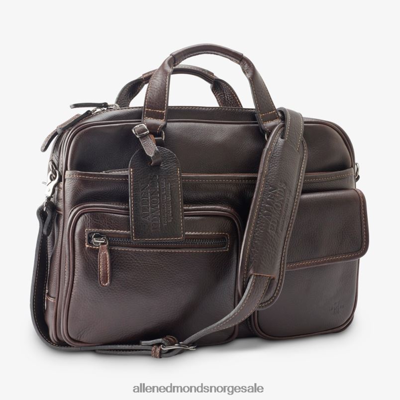 nei Allen Edmonds unisex amerikansk kornsamling - koffert med flere lommer mørkebrun 64B6Z400