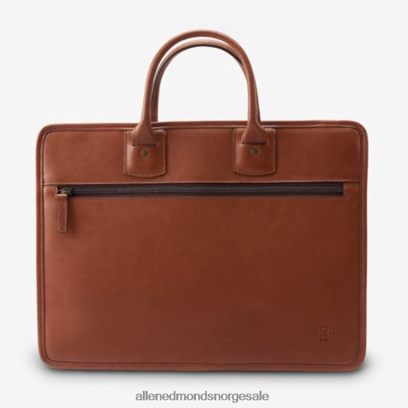 nei Allen Edmonds unisex sadelskinnsamling - koffert med enkelt kile tan 64B6Z398