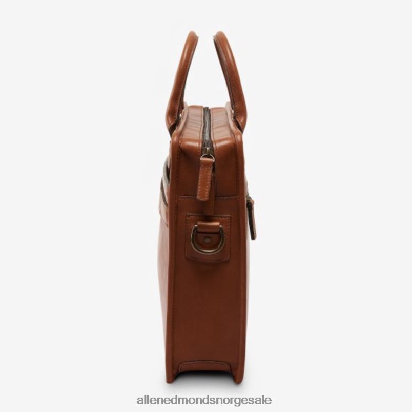 nei Allen Edmonds unisex sadelskinnsamling - koffert med enkelt kile tan 64B6Z398