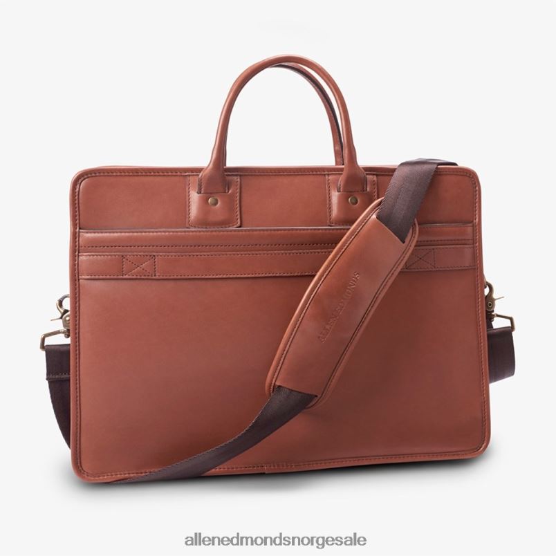 nei Allen Edmonds unisex sadelskinnsamling - koffert med enkelt kile tan 64B6Z398