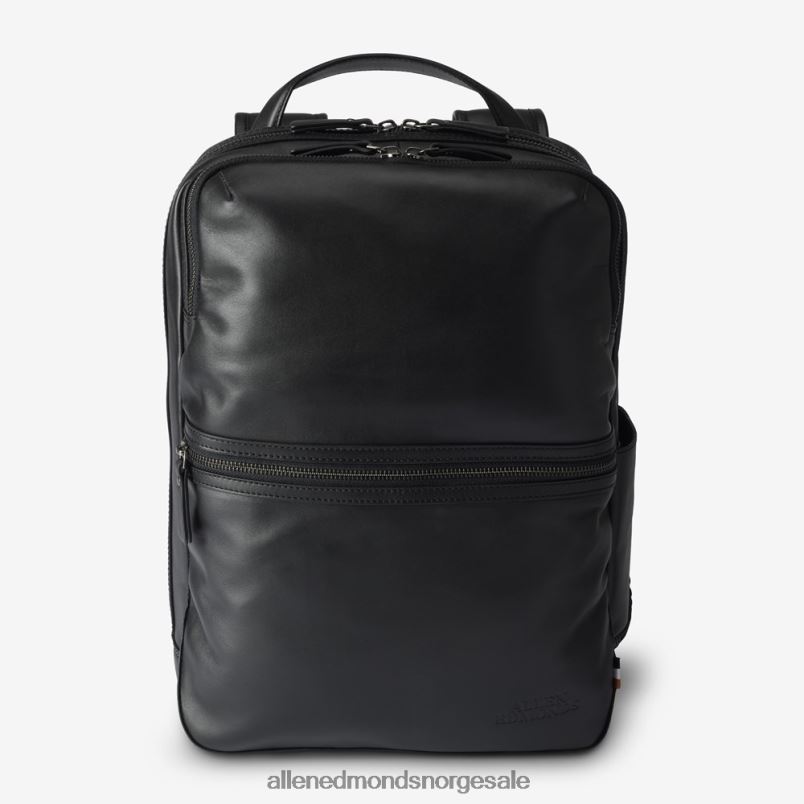 nei Allen Edmonds unisex ryggsekk i skinn Svart lær 64B6Z378